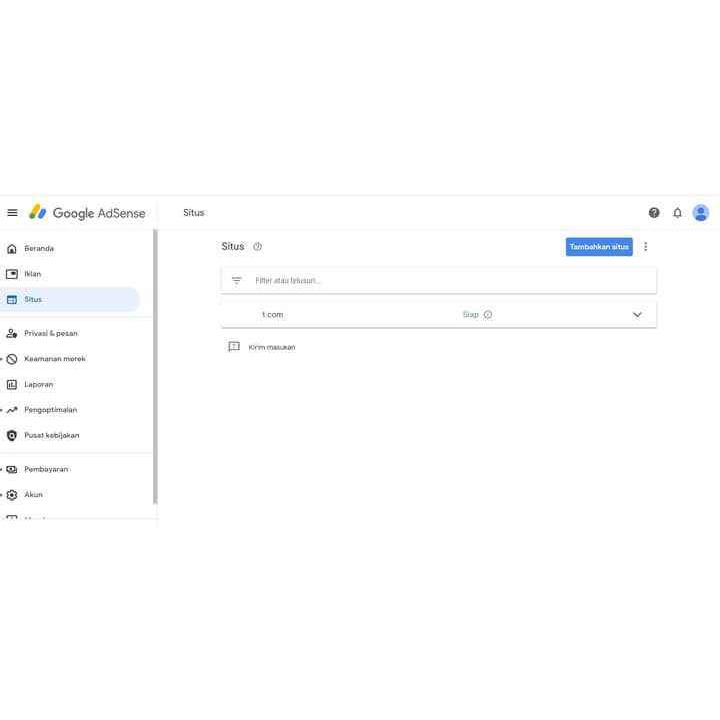 BLOG ADSENSE WORDPRESS