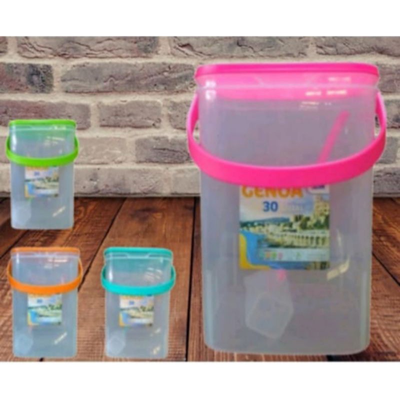 ICE BUCKET GENOA 30 LITER/TOPLES ES/TEMPAT BERAS/TEMPAT ES+GAGANG PANJANG