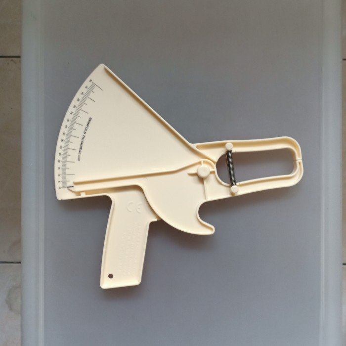 skinfold caliper besar 0 - 80 mm body fat caliper keep slim fit