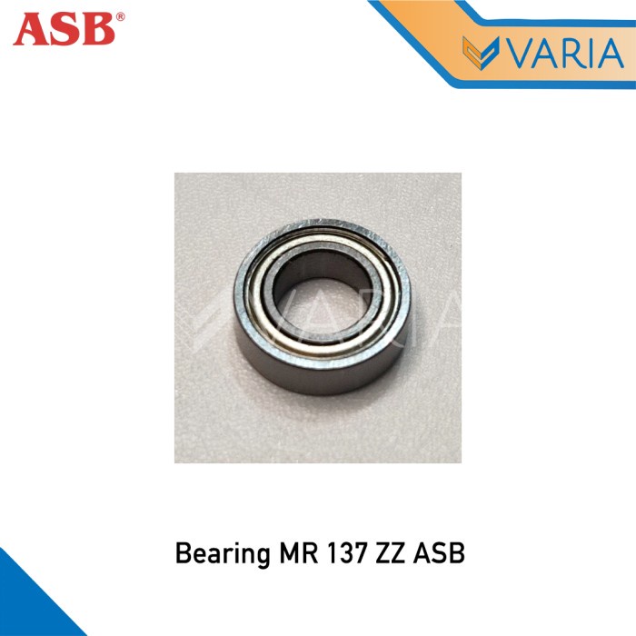 Bearing MR 137 ZZ ASB Laher Miniatur 7 x 13 x 4 mm