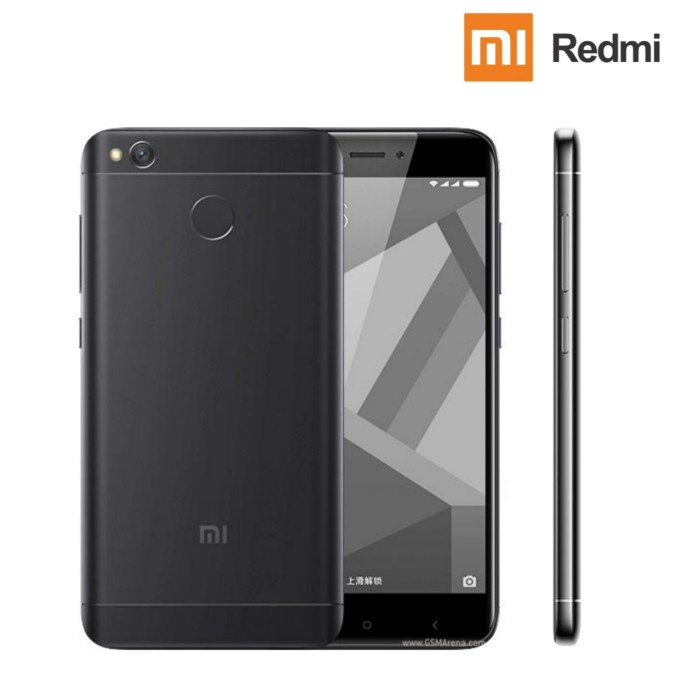 HP Redmi 4X Ram 4/64gb Android 4G LTE Garansi 12Bulan - BLACK, 2/16GB