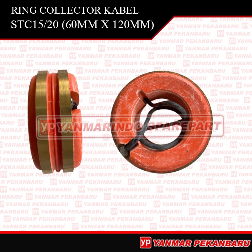 STC15 STC20 Ring Collector Konektor Connector Slip Ring Kuningan 60MMX120MM Dinamo Listrik Alternato