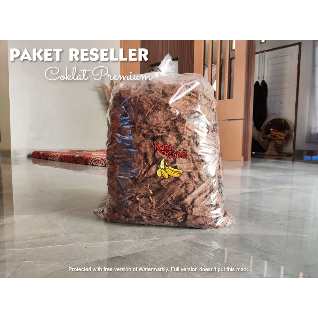 

Paket Usaha Reseller 10 Kilogram Keripik Pisang Kepok Khas Lampung
