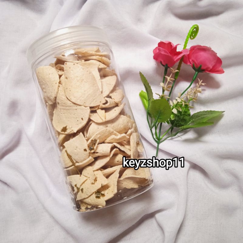 

KERIPIK BASRENG ASIN DAUN JERUK KEMASAN 1000ML