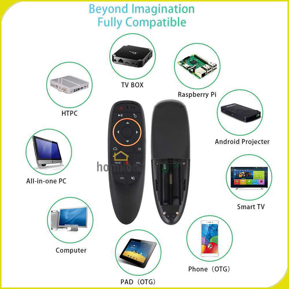 AVATTO Wireless Air Mouse 6 Axis Gyroscope 2.4GHz Voice Control - G10