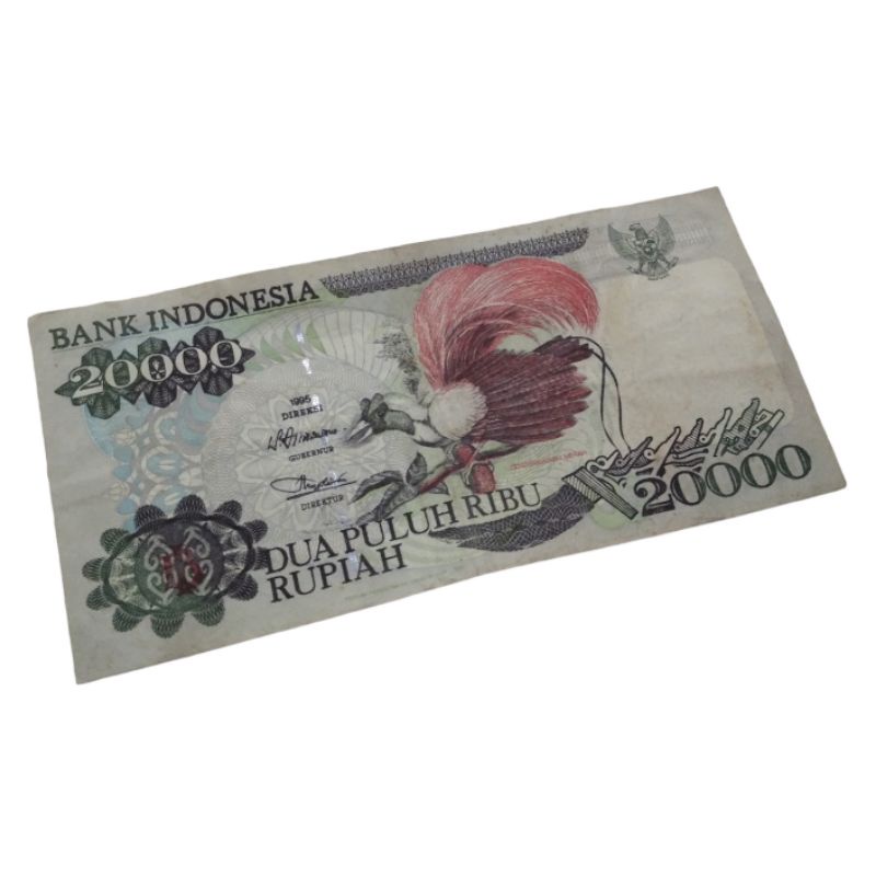 UANG JADUL REPUBLIK INDONESIA 20000 TAHUN 1995
