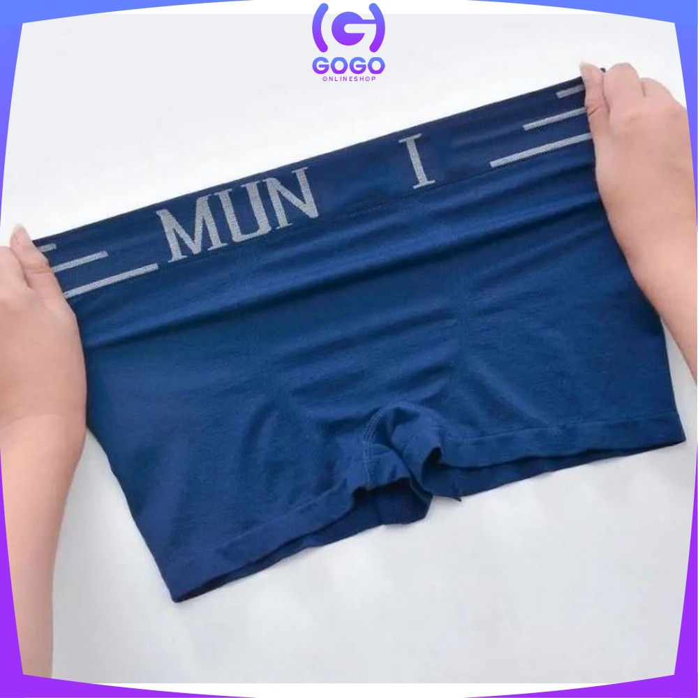 GOGO P40 Celana Dalam Pria Boxer Men Underwear Kolor Sempak Cowok Import Celana Pendek Nyaman Murah