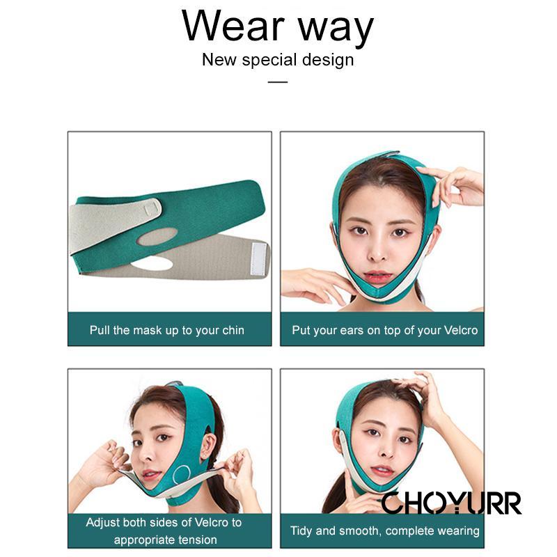 【COD】Vshape Alat Penirus Pipi Sabuk Penirus Pengencang Wajah Face Lift Anti Wrinkle Belt Vshape Wajah Slimming Face V Shape Thin Face Lift-CH