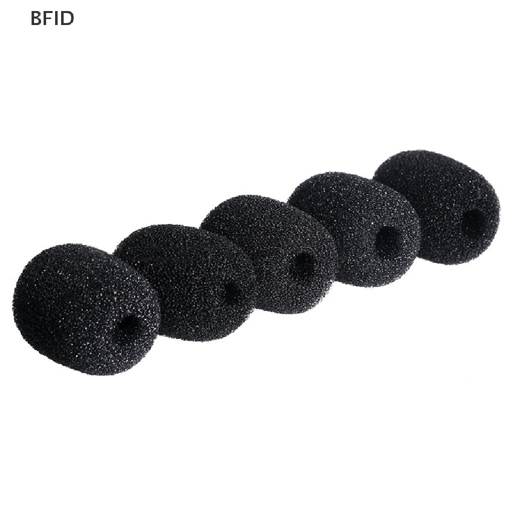 [BFID] 5pcs Mic Microphone Kaca Depan Busa Lembut Pad Mic Cover Holder Sponge Skin [ID]