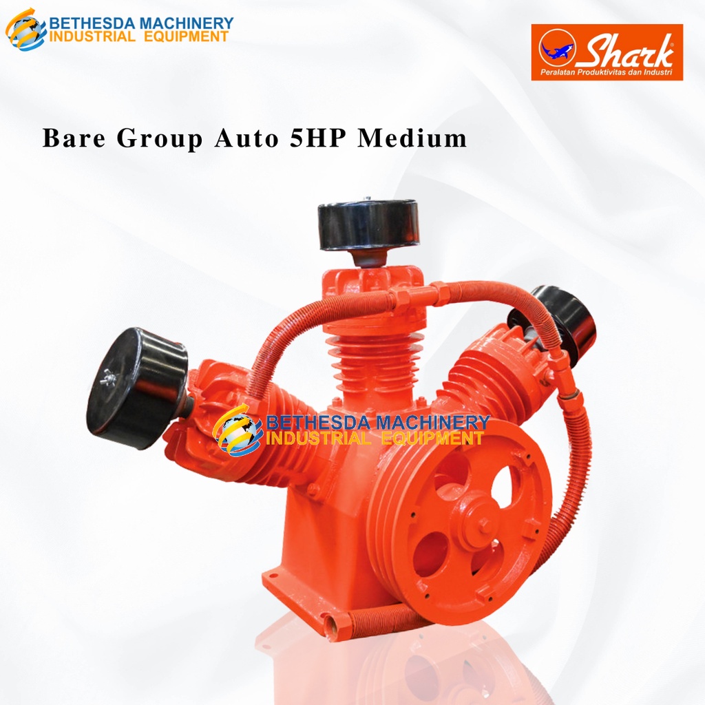 Bare Compressor 5HP 10HP 15Hp Shark Kepala Kompresor 5 10 15 HP 12 Bar