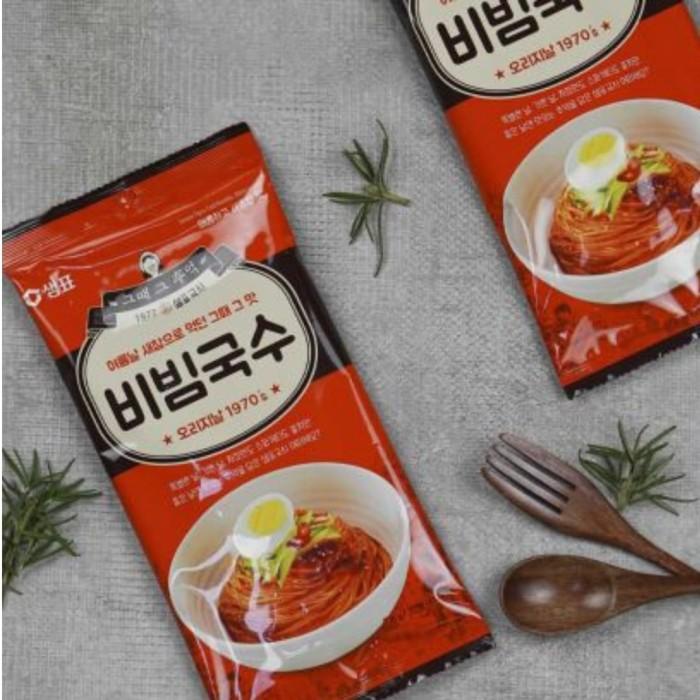 

Sempio Spicy Cold Noodle - Bibim-Guksu135Gr X3Pcs 026