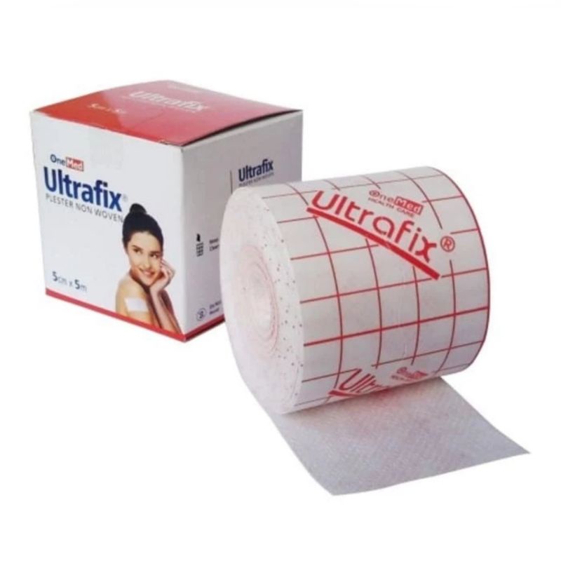 Ultrafix 5cm x 5m Onemed Ultrafix Plester Luka Plester Perban