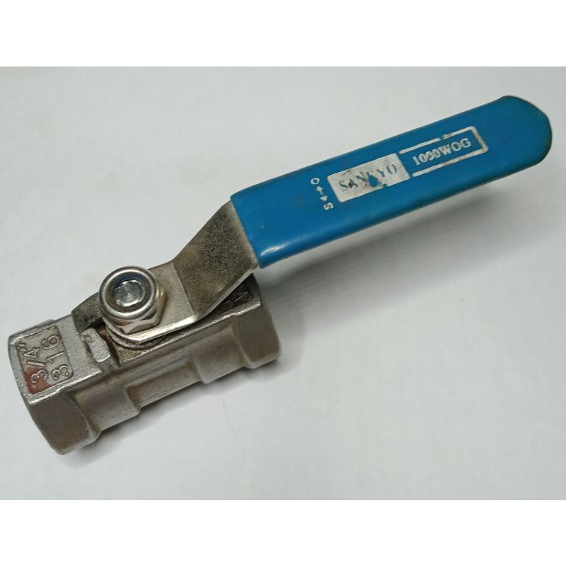 BALL VALVE SANKYO 3/4 INCH ( BEKAS BAGUS )