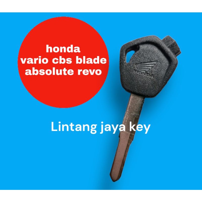 bahan duplikat kunci montor honda vario cbs blade absolute revo
