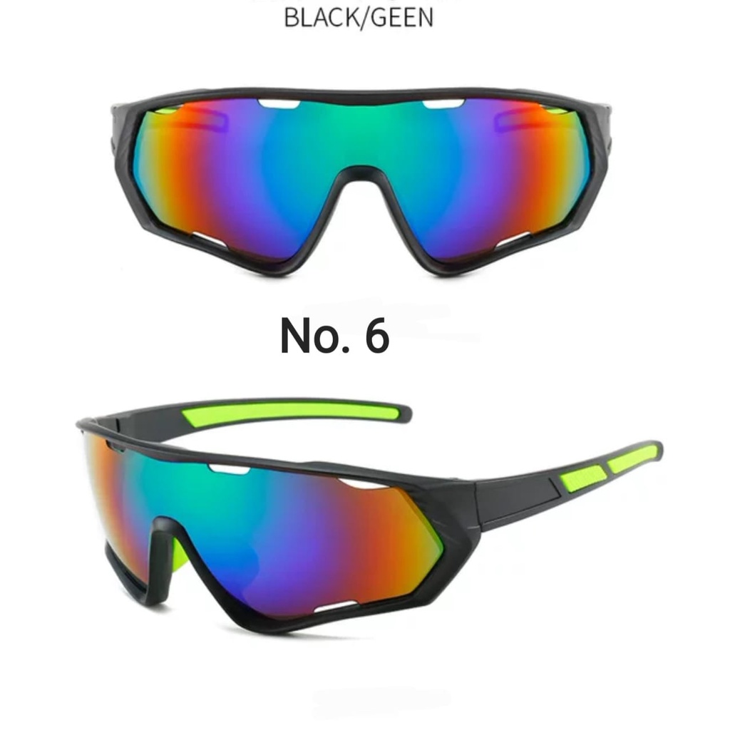 Kacamata Sport Kacamata Riding Kacamata sepeda Gowes Kaca mata Outdoor Sunglasses Sport Glasses