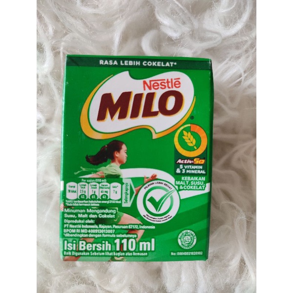 

Milo activ go 110ml