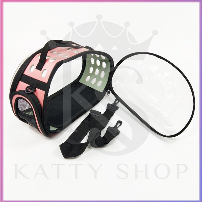 Tas hewan peliharaan/kucing dan anjing portable bag/travel bag/breathable cat and dog backpack