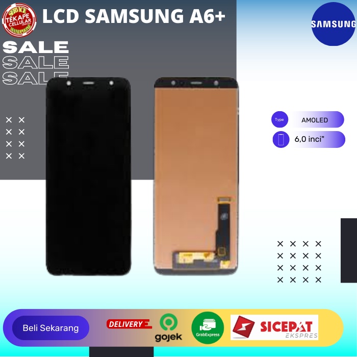 Lcd Samsung A6 Plus 2018 bergaransi
