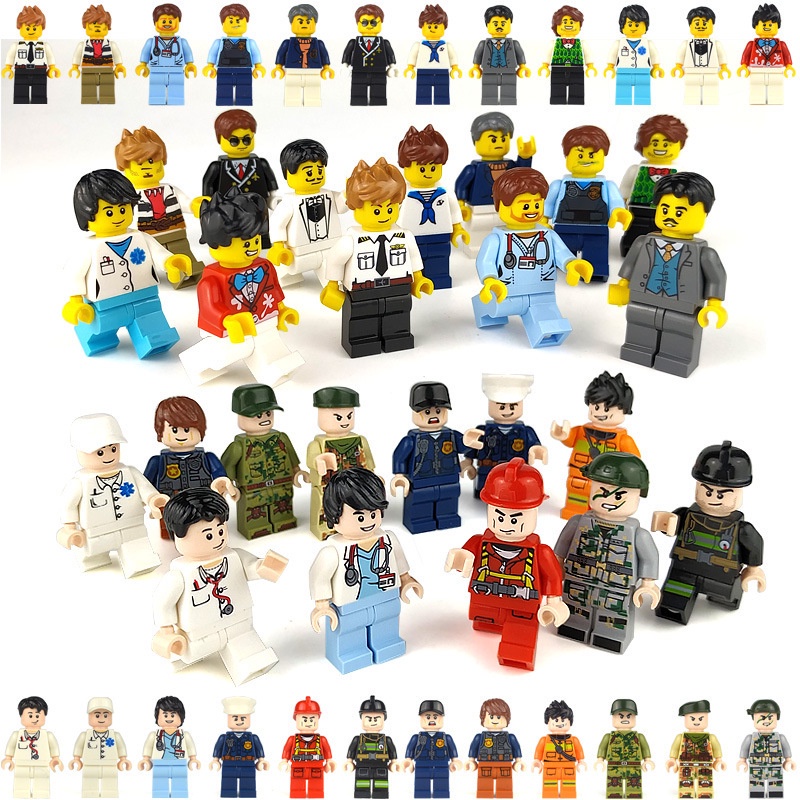 Mainan Minifigures MINI Figure Building Blocks Untuk Anak