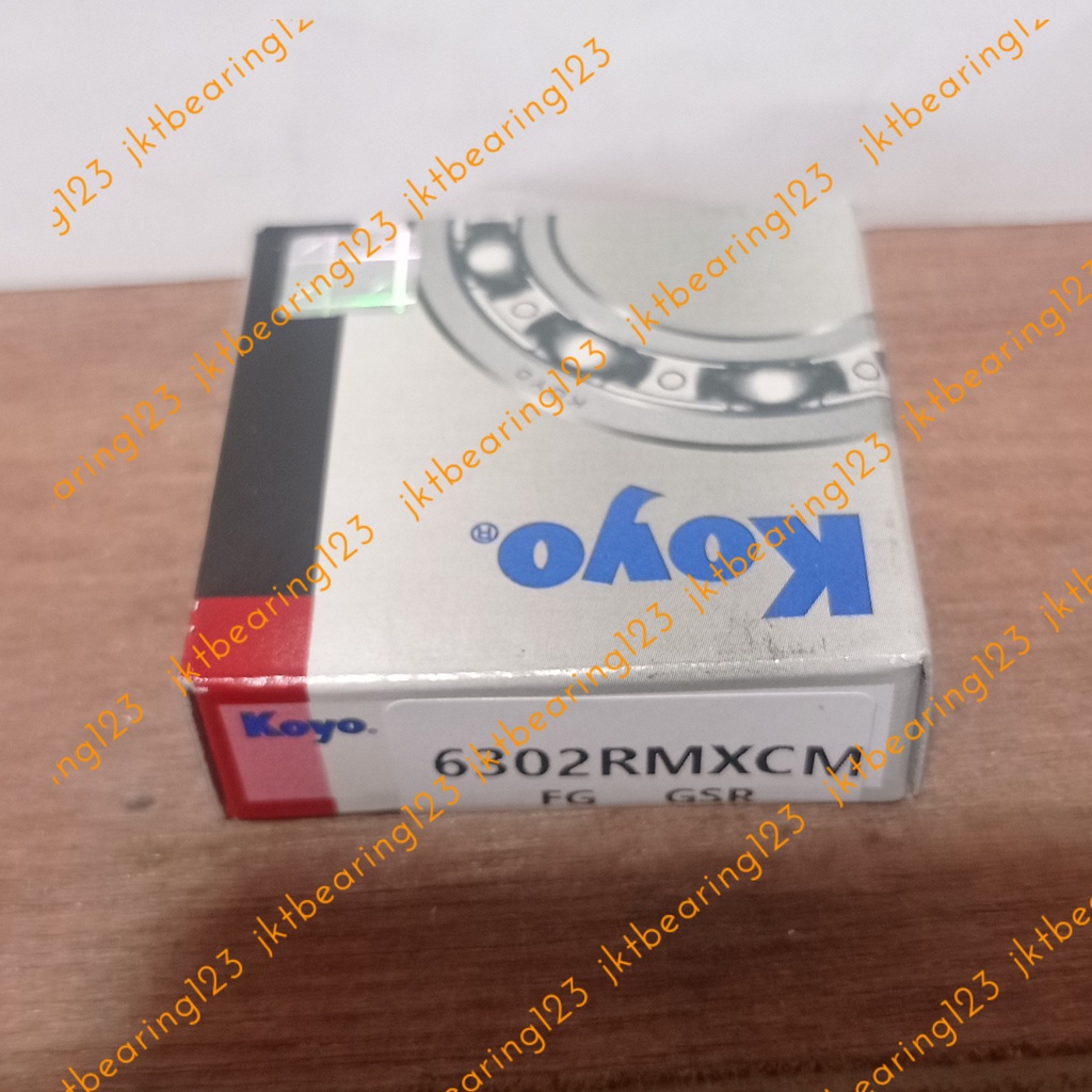 Bearing 6302-RMX klahar klaher laher pulley tensioner Avanza 6302RMX 6302-10.25 6302 RMX KOYO Origin