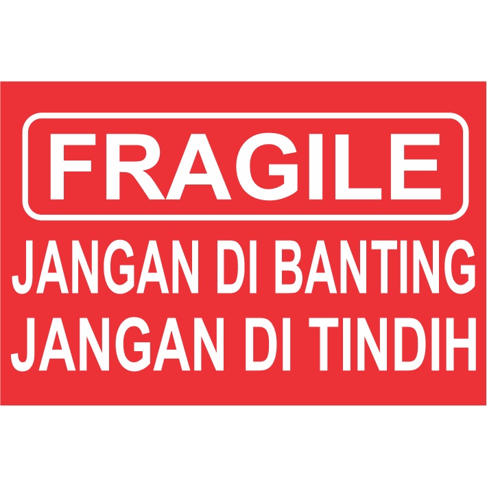 

FRAGILE 006 UK 6 X 4CM