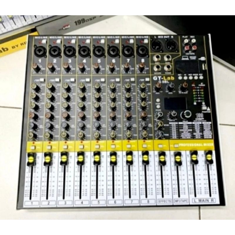MIXER GT LAB G8 BY TDW 8 CHANNEL