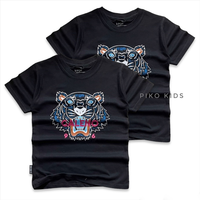 Piko baju kaos anak laki-laki usia 1-12 tahun bahan katun combed 30s