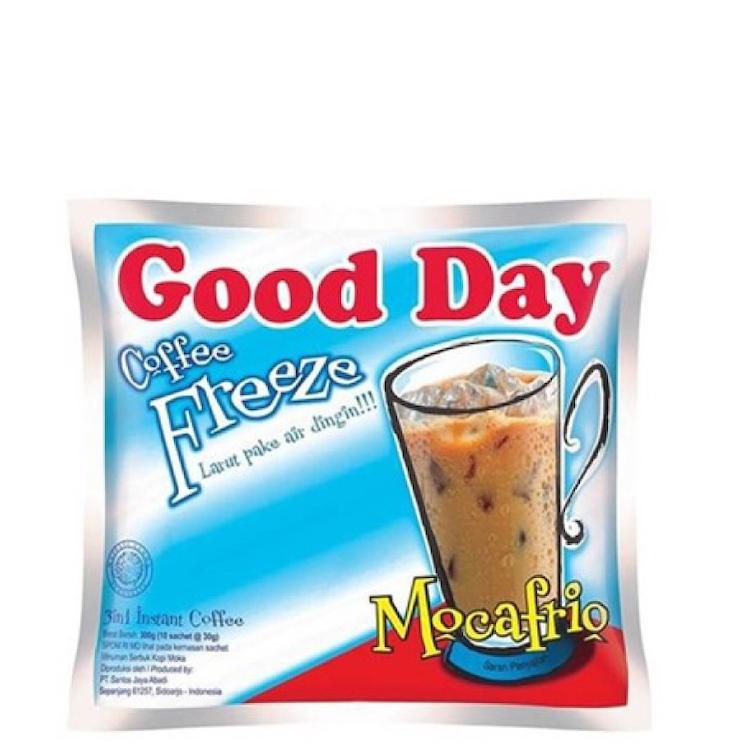 

TERMURAH Good Day Coffee Freeze Mocafrio 10 x 30 gr