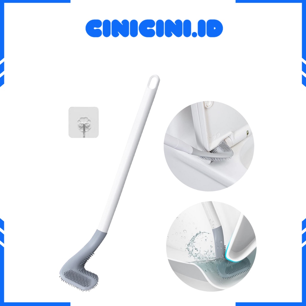 [ Cinicini ] Brush Toilet Golf sikat WC Toilet GOLF FREE Hook Polos