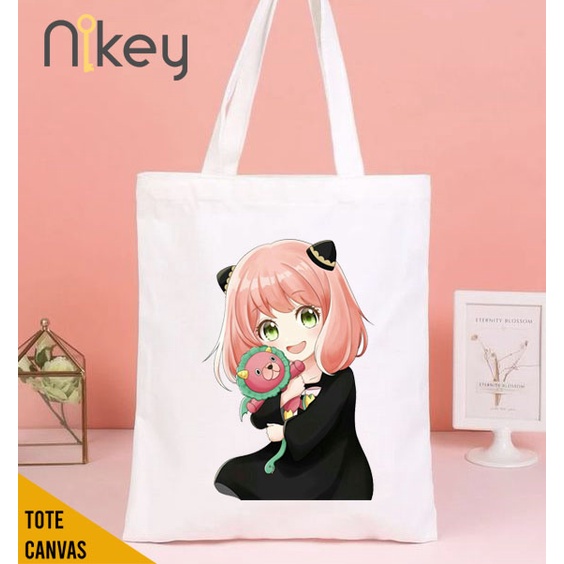 Totebag Anya Forger Spy x Family, Totebag Anime