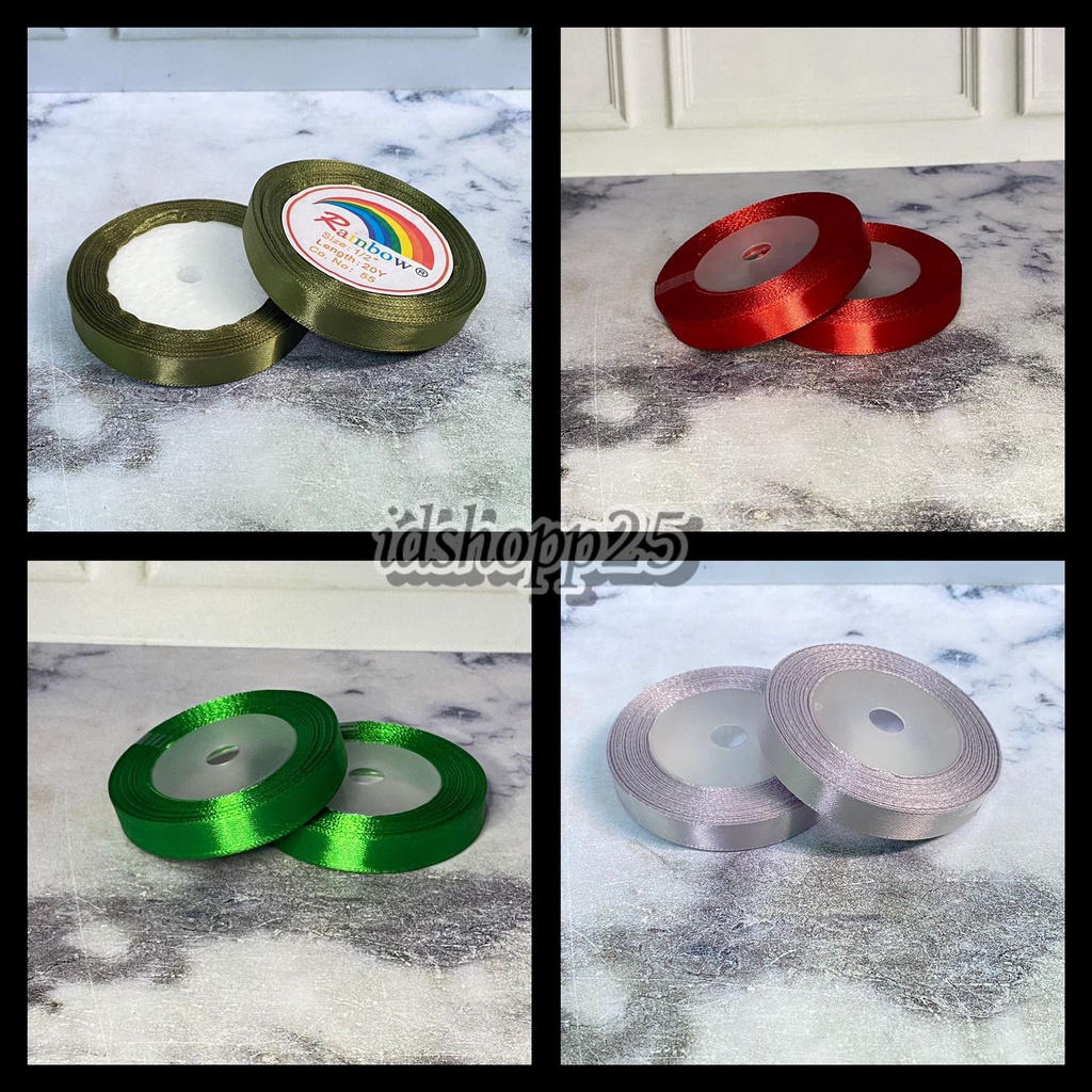 

PITA SATIN POLOS 0.5 INCH/ 1.25 CM SOUVENIR HAMPERS PARCELGOODIE BAG (Rol-18Meter)