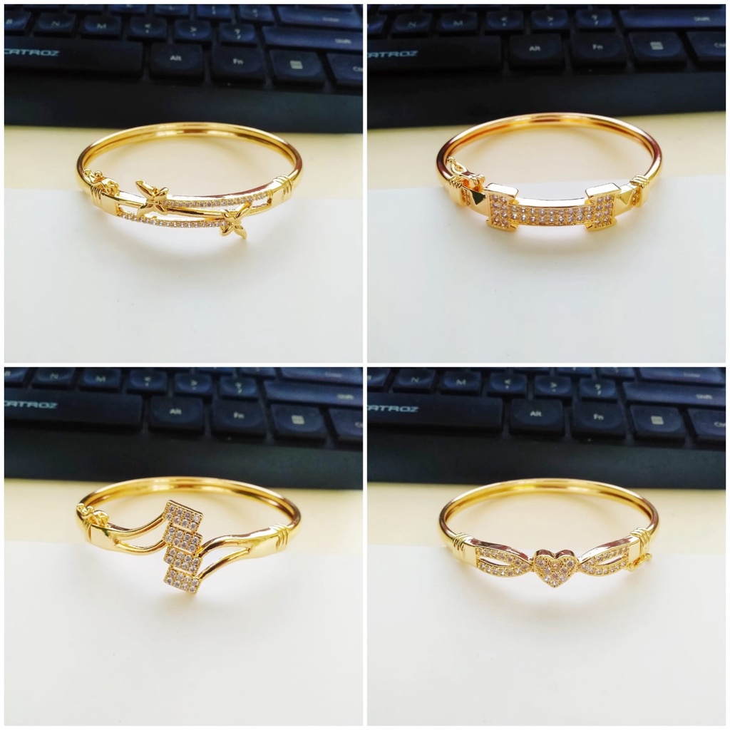 AV99 Grosir Gelang Bangle Premium Gelang Permata