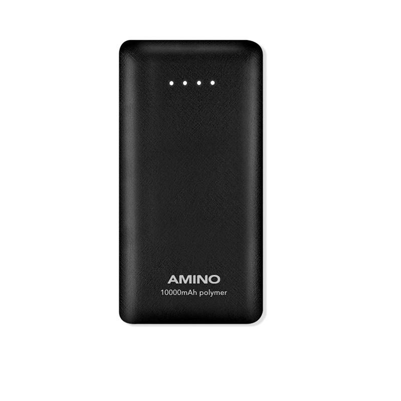 Power Bank 10.000mAh Amino 37Wh 2A Quick Charge Pesawat not Powerbank 20000 mah