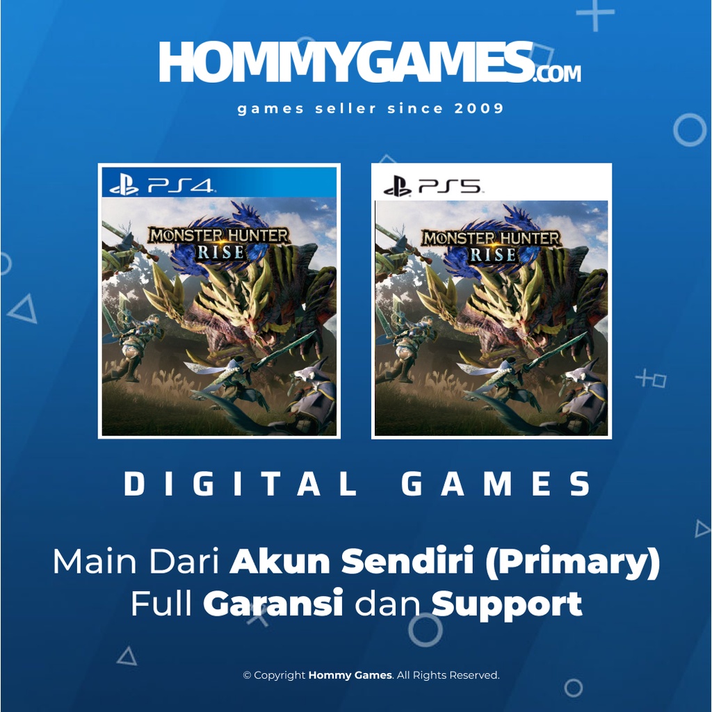 Monster Hunter Rise PS4 &amp; PS5 Digital Games