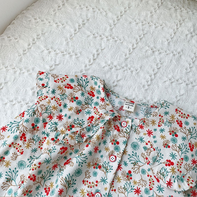CHUBBI 17 Setelan Set Anak Perempuan Flower + Jeans Lis