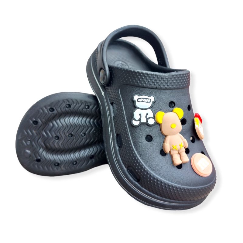 Sandal Baim Anak Cewek Import sandal selop Anak perempuan jibbizt RubberTerbaru Kekinian