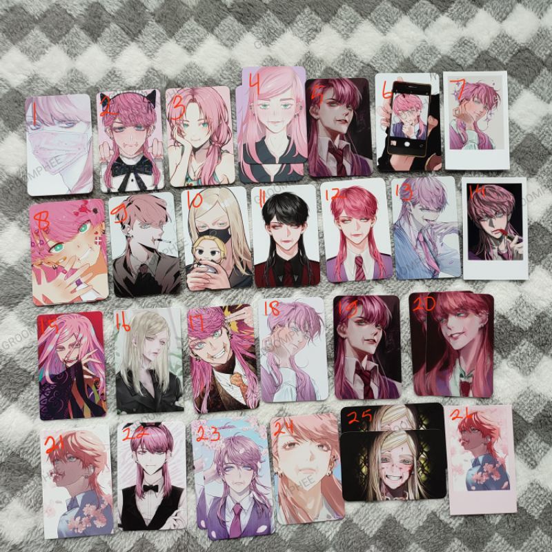 [READY STOCK] PHOTOCARD PC ANIME SANZU TOKYO REVENGERS TOKREV YUGY TOKYO JISAN TOKYO BBO NOMA_RL