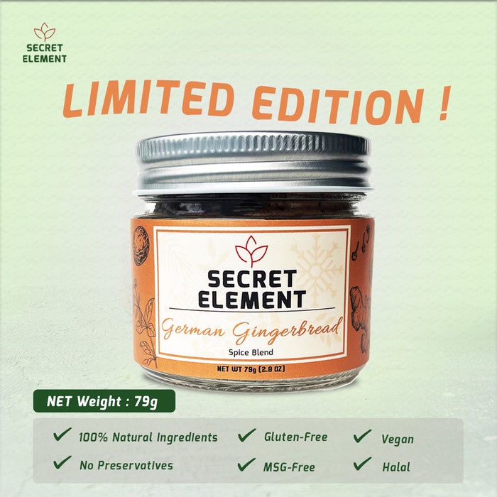 

[BISA COD] German Gingerbread Spice Blend/ Holiday Spice/ Bumbu Roti Jahe