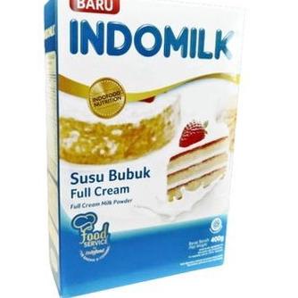 

✔️ Indomilk Susu Bubuk Full Cream 400gr