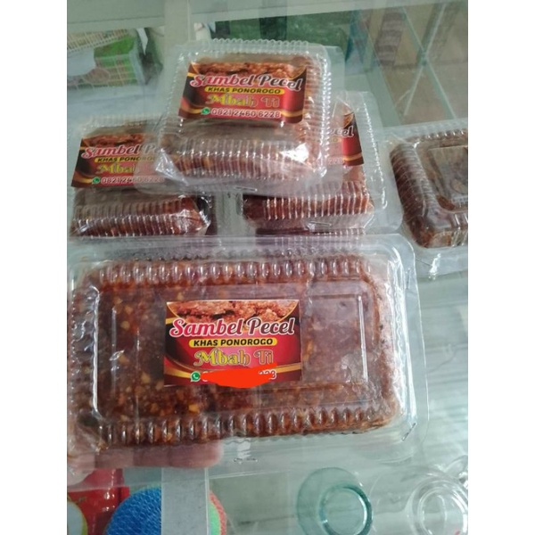 

Sambel pecel Khas Ponorogo rasa pedas gurih