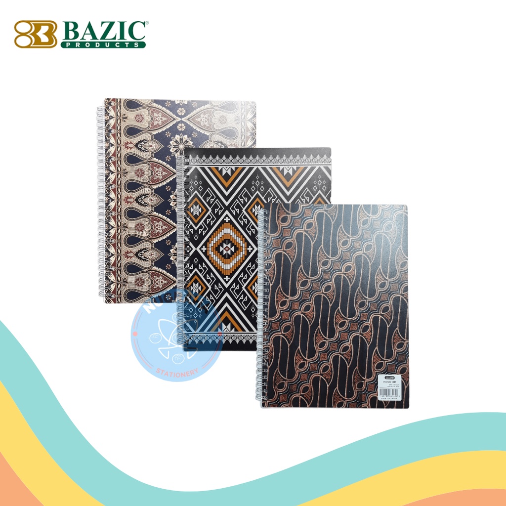 

NOTES SPIRAL BAZIC B5 1019 BATIK (1 PCS)