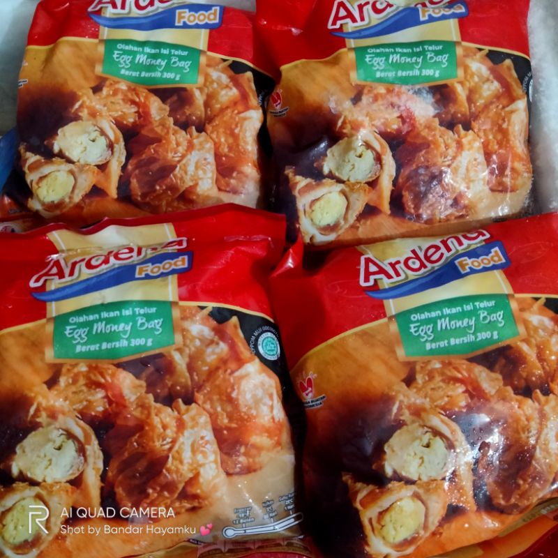 

ARDENA EGGMONEY BAG/ EKADO ISI TELUR PUYUH 300G