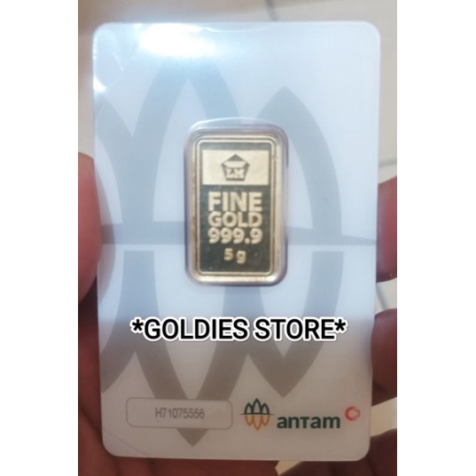 LM Antam 5 gram emas batangan asli Bisa Speyleter