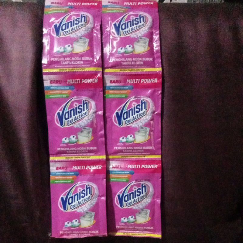 Vanish cair 60mlx12 pcs /vanish bubuk 30g x 6 pcs