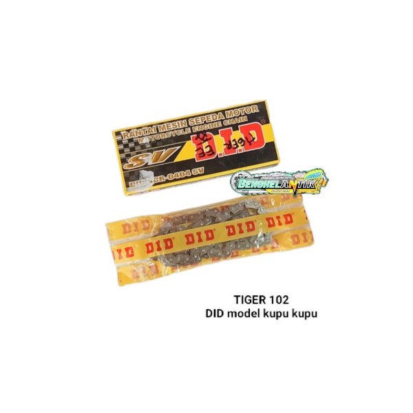 rantai kamprat DID tiger kupu kupu