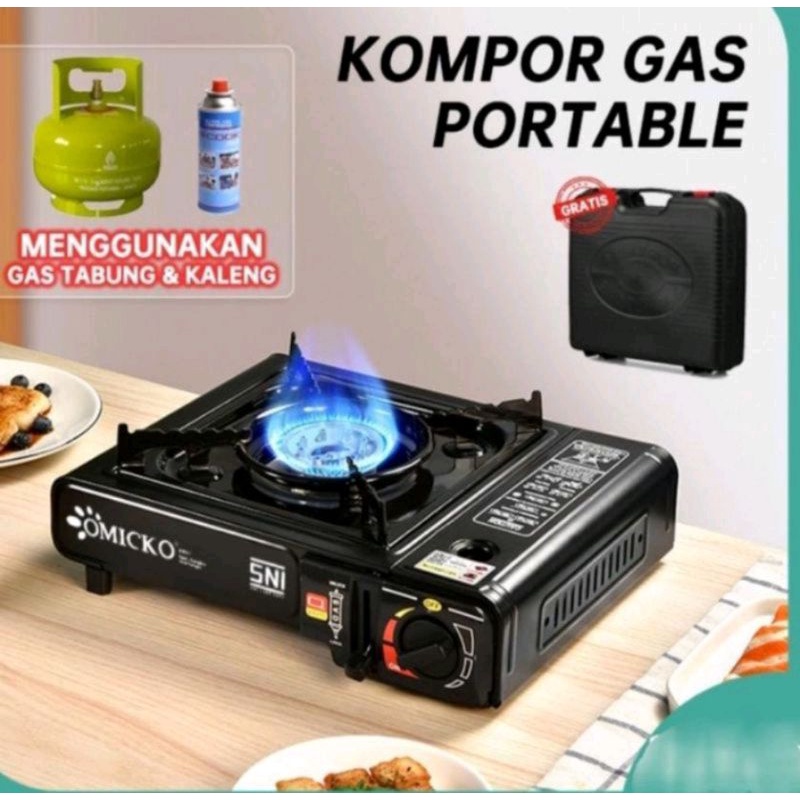 KOMPOR GAS PORTABLE OMICKO