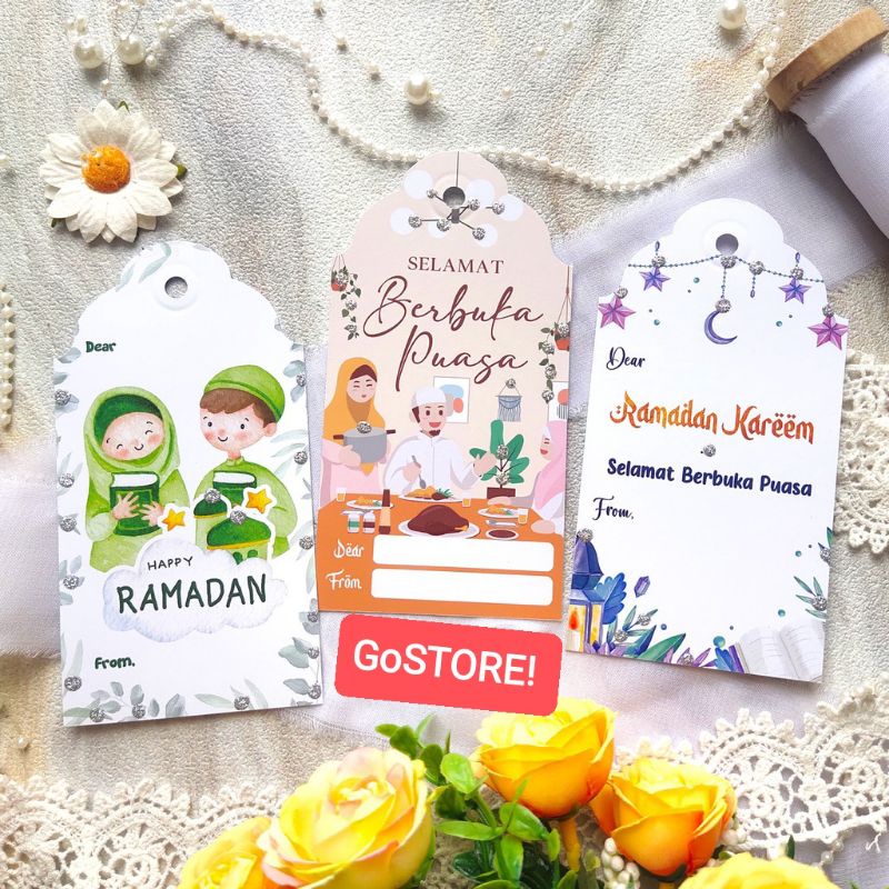 

Hang Tag Idul Fitri / Kartu Ramadhan Kareem / Selamat Berbuka Puasa