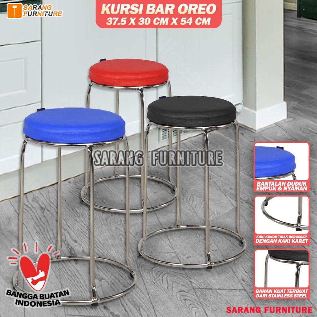 Kursi Baso Oreo Besi Aveda Murah Kaki Besi terbaru Kursi Bar Kursi Bar Oreo Kursi Oreo Kingdom