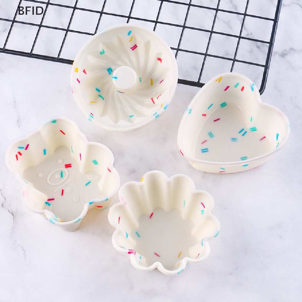 [BFID] Cetakan Kue Silikon Lucu Muffin Cupcake Dapur Baking Mold DIY Cake Tools [ID]