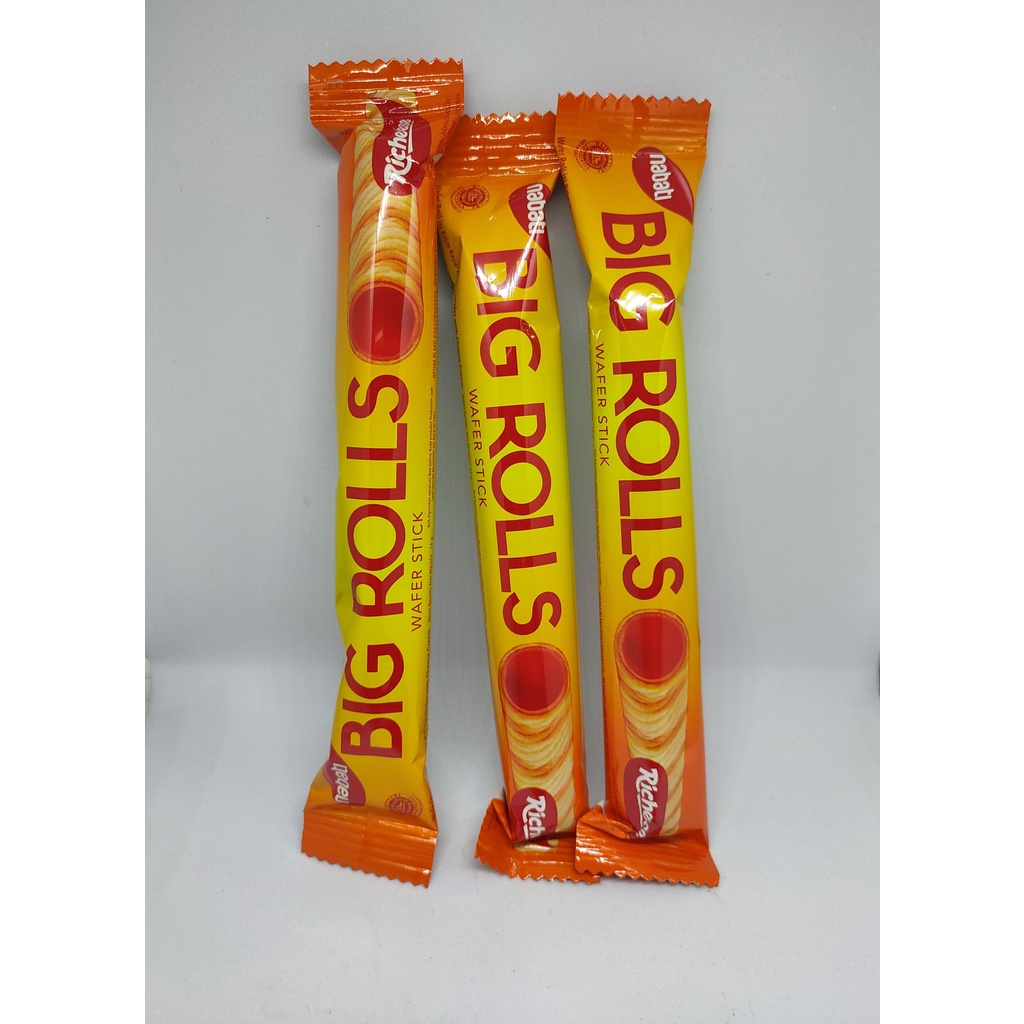 Jual Nabati Big Rolls Wafer Stick Isi Krim Keju 1 Pcs Ready Stok Shopee Indonesia